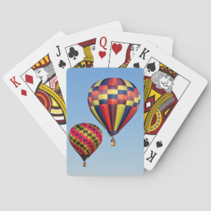 Hot Air Balloons Playing Cards
