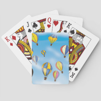 Hot Air Balloons Playing Cards