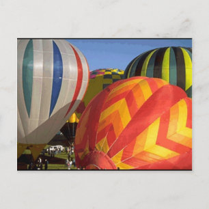 Hot Air Balloons Postcard