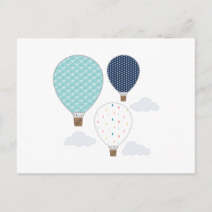 Hot Air Balloons Postcard