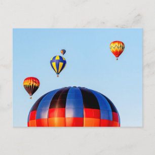 Hot Air Balloons Postcard