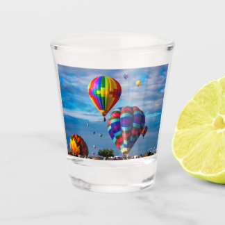 Hot Air Balloons  Shot Glass