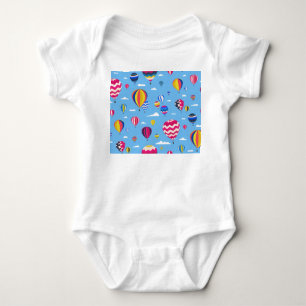 Hot Air Balloons Sky Adventure Baby Bodysuit