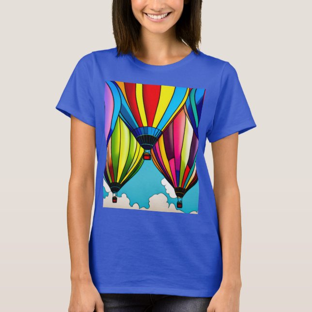 Hot Air Balloons T-Shirt (Front)