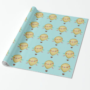 Hot Air Balloons Wrapping Paper