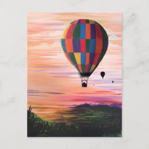Hot Air Journey Postcard
