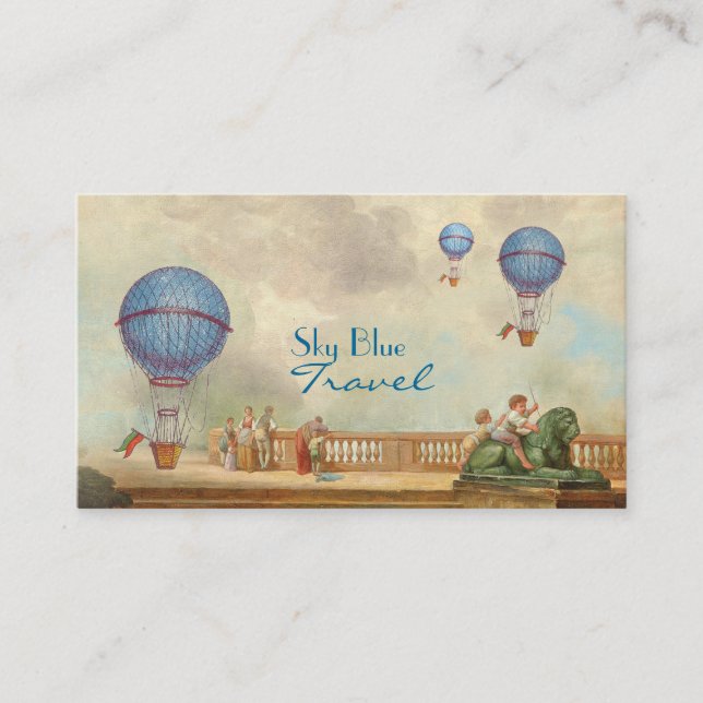 Hot Aire Balloon Business Cards (Front)
