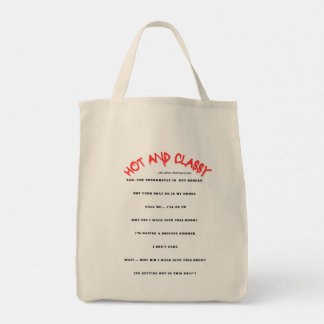 HOT AND CLASSY LADY TOTE BAG