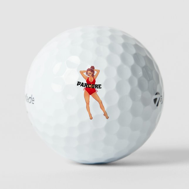 Hot and Funny "Par"Core  Golf Balls (Front)