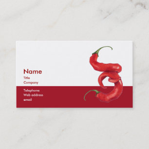 Hot and Spicy Business Card