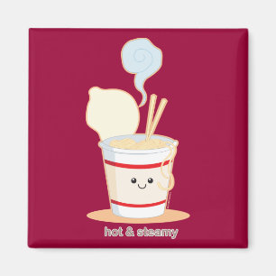 Hot and Steamy Magnet