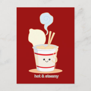 Hot and Steamy Postcard
