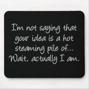 Hot and Steamy Standard Mouse Mat