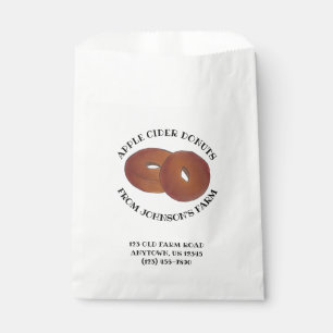 Hot Apple Cider Doughnuts Doughnuts Farmstand Bake Favour Bags