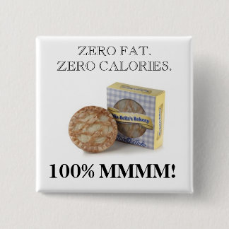 Hot Apple Pie 15 Cm Square Badge