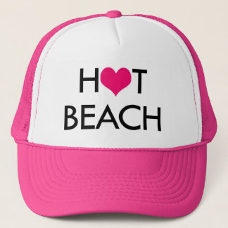 HOT BEACH trucker hat