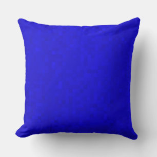 Hot Blue Mosaic Tiles, Large Throw Cushion. Cushion