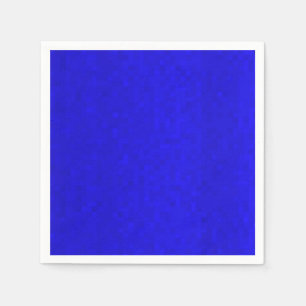 Hot Blue Small Mosaic Tiles, Napkin