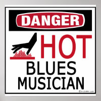 Hot Blues Musician