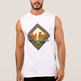 Hot Bod Under Construction Cotton Sleeveless T Sleeveless Shirt