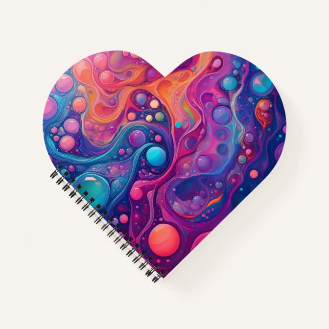 Hot Bubbles Notebook (Front)