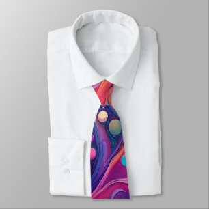 Hot Bubbles Tie