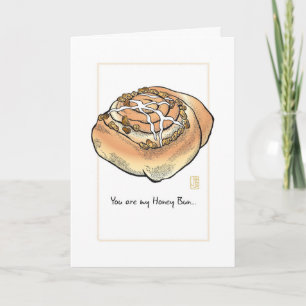 Hot Bun Anniversary Card