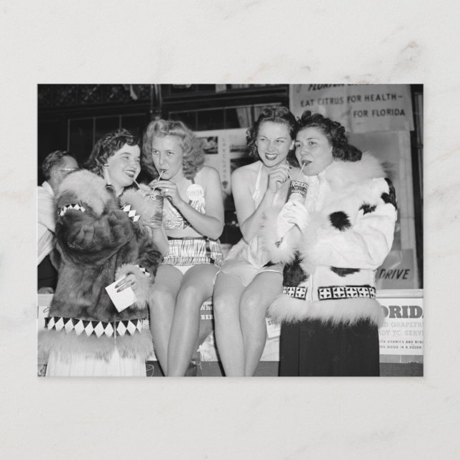 Hot Business: 1940 Postcard (Front)