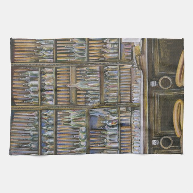 Hot, But not Moving Tea Towel (Horizontal)