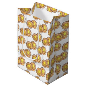 Hot Buttered Crumpets UK Cuisine British Food Medium Gift Bag