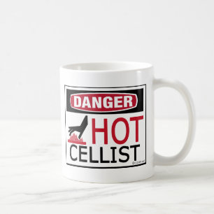 Hot Cellist Coffee Mug
