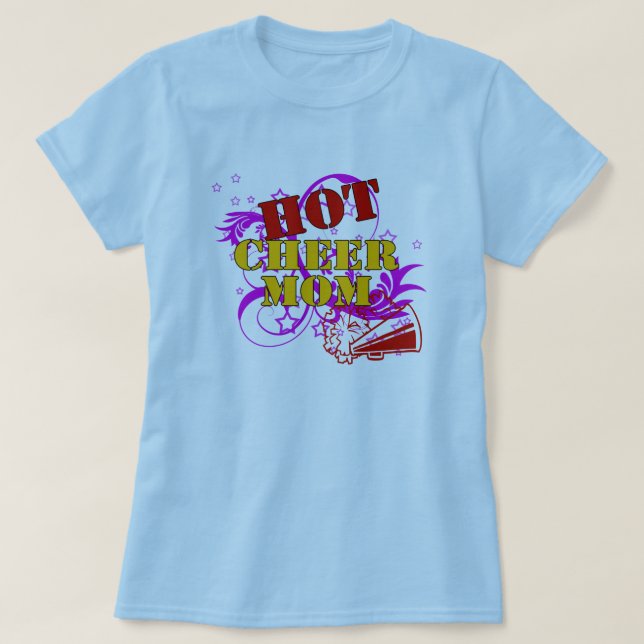 Hot Cheer Mum T-Shirt (Design Front)