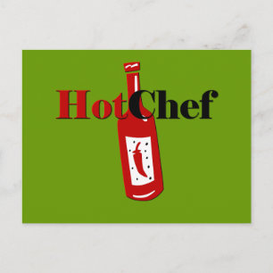Hot Chef Postcard