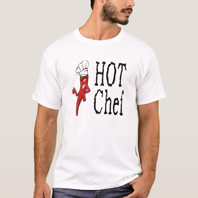 Hot Chef T-Shirt (Front)