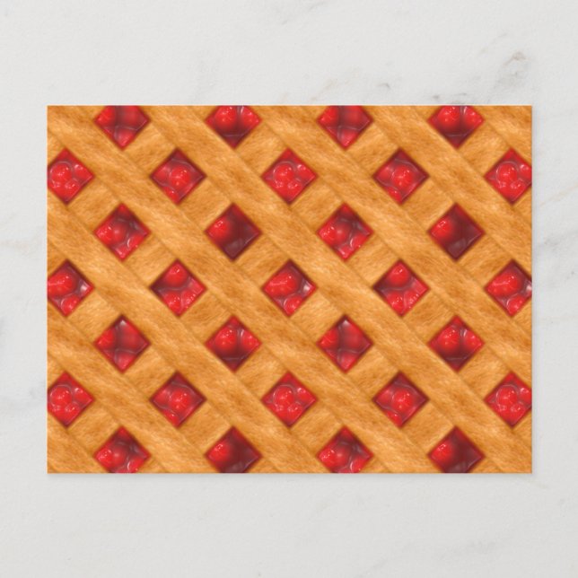 Hot Cherry Pie Postcard (Front)