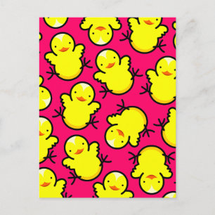 Hot Chicks Postcard