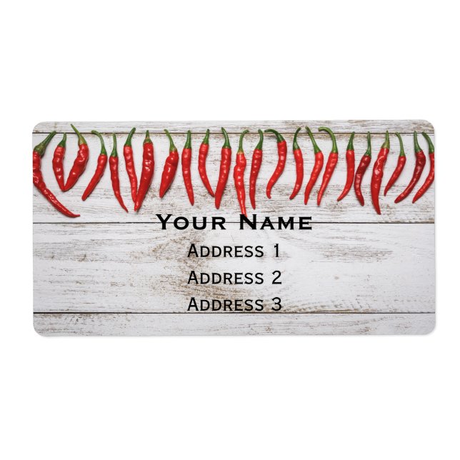Hot Chili Peppers Border (Front)
