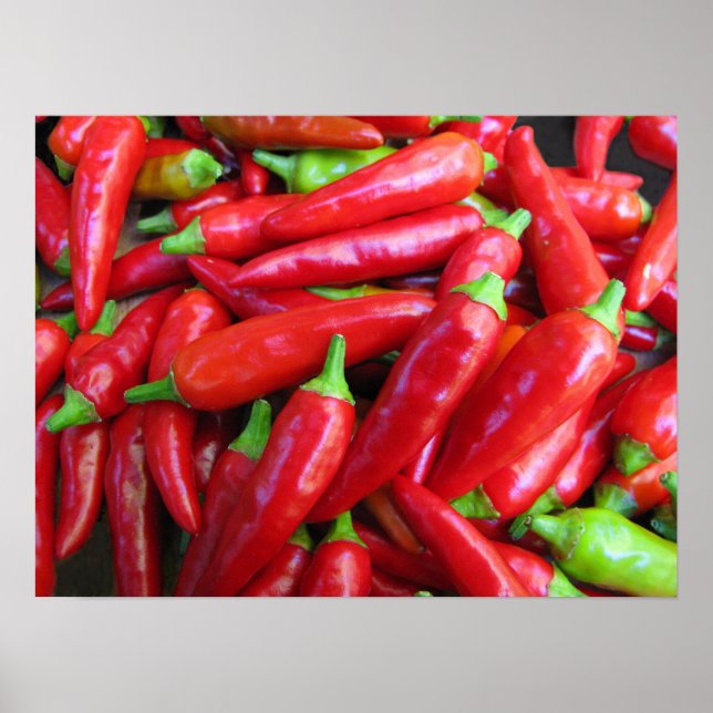 Hot Chili Peppers Poster (Front)