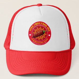 Hot Chilli Cook Off Competition Template Trucker Hat