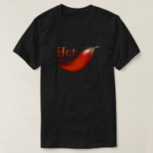Hot Chilli Pepper T-shirt Black