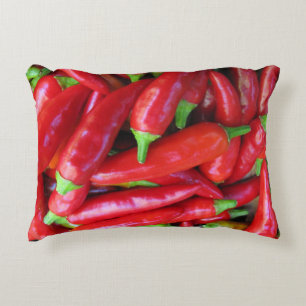 Hot Chilli Peppers Accent Pillow