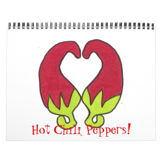 Hot Chilli Peppers! Calendar (Cover)