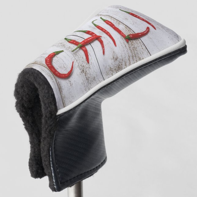 Hot Chilli Peppers Golf Head Cover (3/4 Front)
