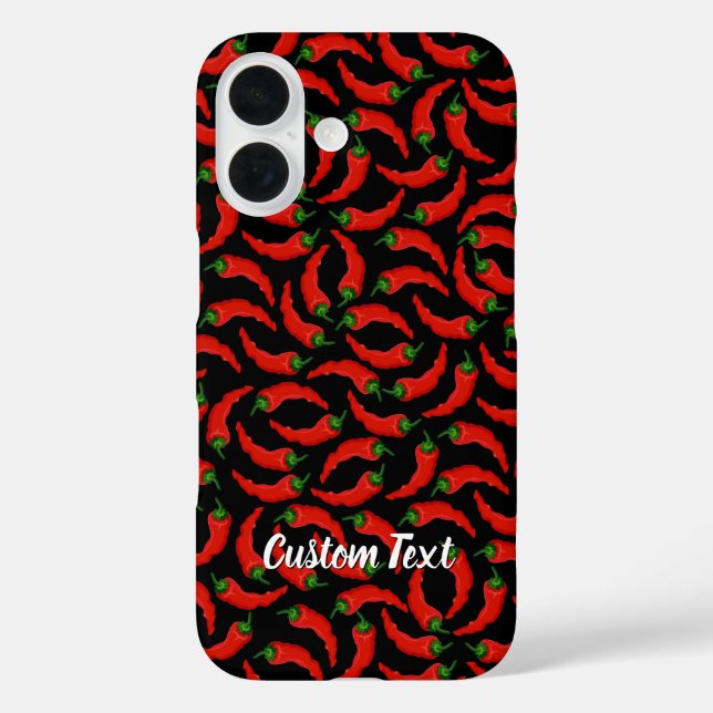 Hot Chilli Peppers Pattern Case-Mate iPhone Case (Back)