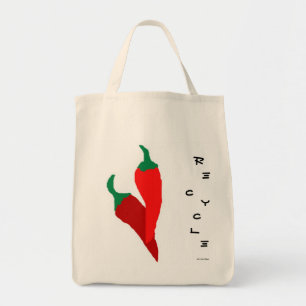 Hot Chilli Peppers Recycle Grocery Bag