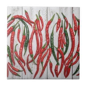 Hot Chilli Peppers Tile