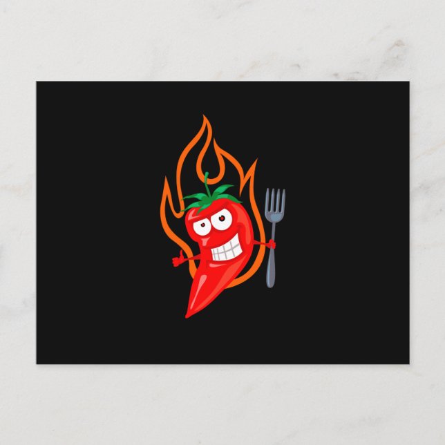Hot Chilli Postcard (Front)