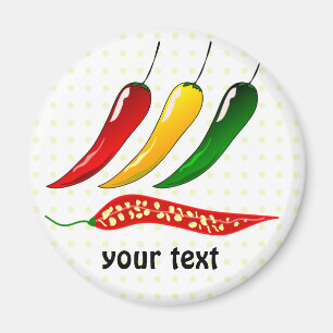 hot Chillies Magnet
