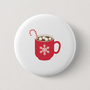 Hot Chocolate 6 Cm Round Badge