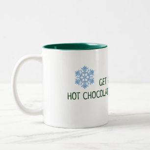 Hot Chocolate and Cosy Sweaters Winter Two-Tone Coffee Mug